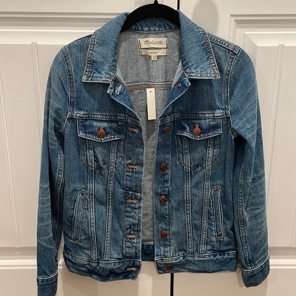 Madewell Classic Denim Jacket NWT XXS